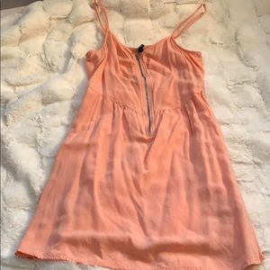Divided brand peach dress
